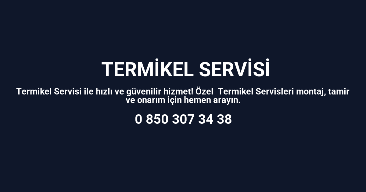 İstanbul Termikel Servisi